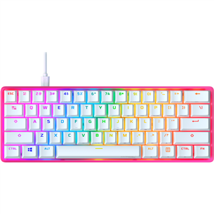 HyperX Alloy Origins 60 Pink, HyperX Red, Linear, US, pink - Mechanical Keyboard