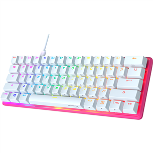 HyperX Alloy Origins 60 Pink, HyperX Red - Linear, US, розовый - Механическая клавиатура