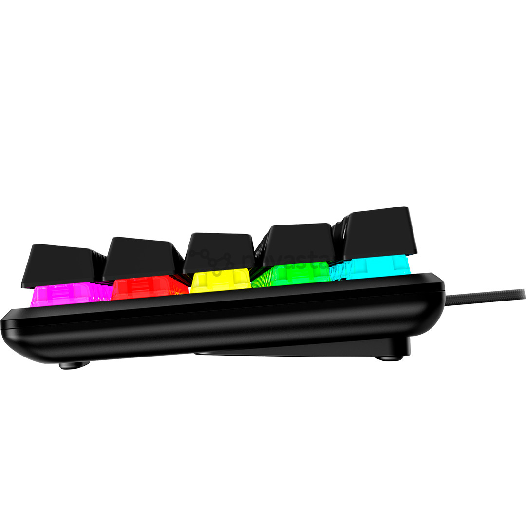 HyperX Alloy Origins 65, HyperX Red, Linear, US, juoda - Klaviatūra