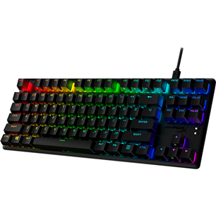 HyperX Alloy Origins Core PBT HX Blue, HyperX Blue, Clicky, US - Mechanical keyboard