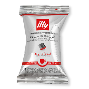 Kavos kapsulės Illy espresso, 100 vnt.