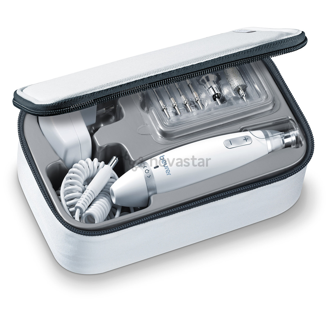 Manikiūro/pedikiūro rinkinys Beurer MP62, baltas