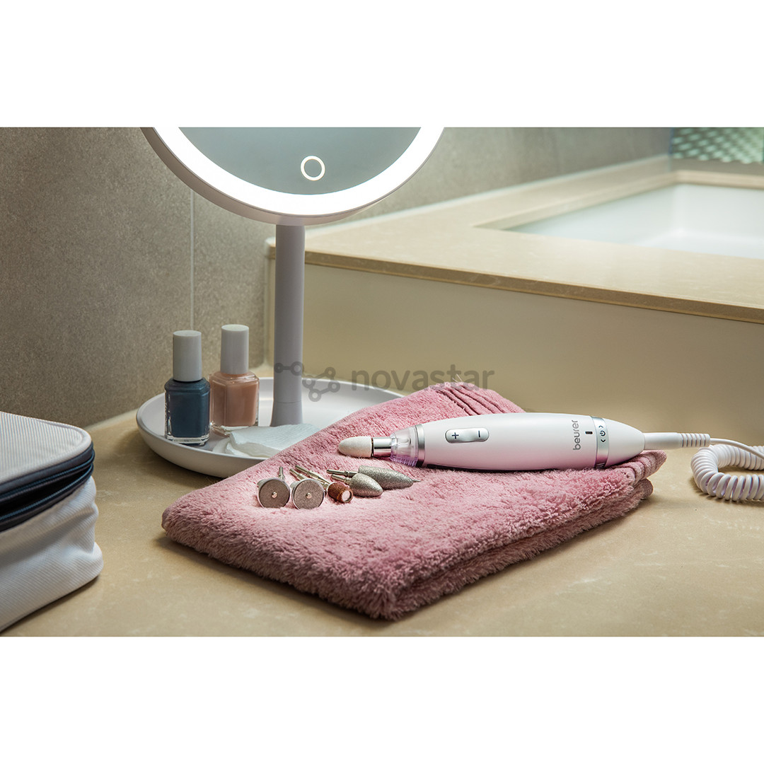 Manikiūro/pedikiūro rinkinys Beurer MP62, baltas