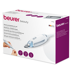 Beurer, white - Manicure/pedicure set