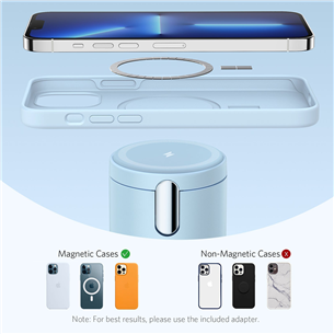 Įkrovimo stotelė Anker 623 Magnetic Wireless Charger, MagGo