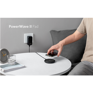 Belaidis įkroviklis Anker PowerWave II Pad, 15 W, black