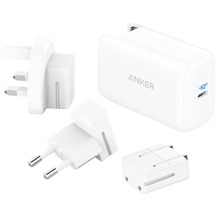 Adapteris Anker PowerPort 3 Pod, 65W, USB-C A2712H21