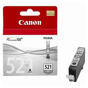Rašalo kasetė Canon CLI-521BK, Juoda 2933B001