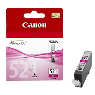 Rašalo kasetė Canon CLI-521M, Rožinė 2935B001