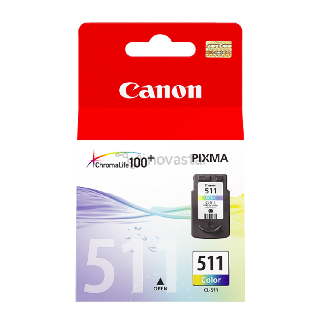 Rašalo kasetė Canon CL-511, Spalvota
