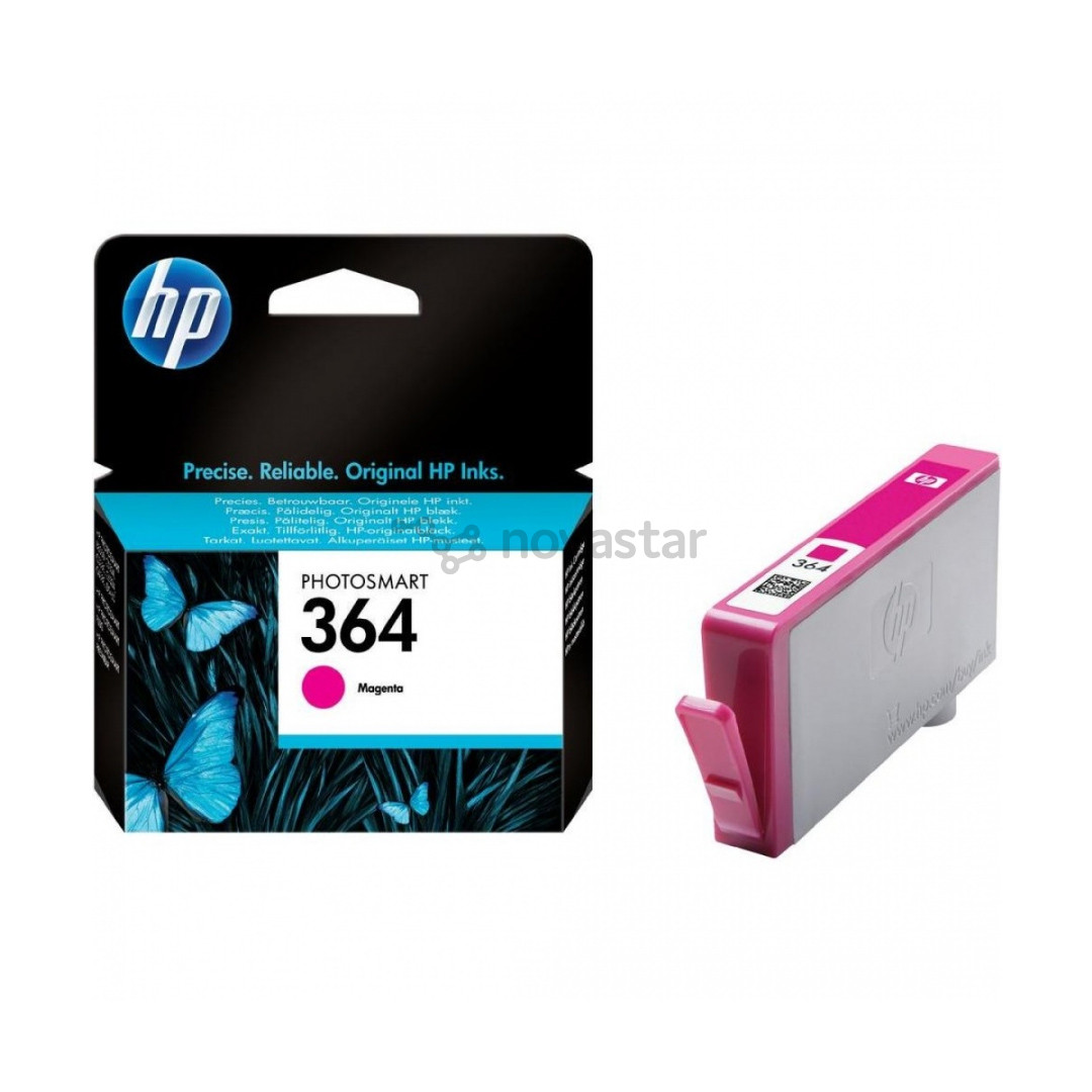 Rašalo kasetė HP 364, Rožinė