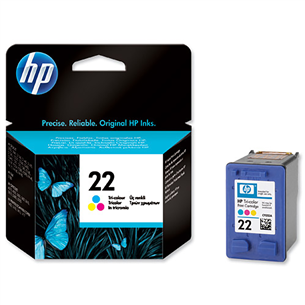 Rašalo kasetė HP NR 22, Spalvota C9352AE#UUS