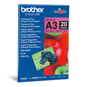 Foto popierius Brother Premium Plus, A3, 20 lapų
