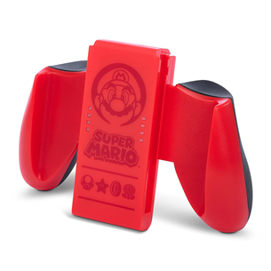 PowerA Joy-Con Comfort Grip Super Mario, красный - Рукоятка Joy-Con