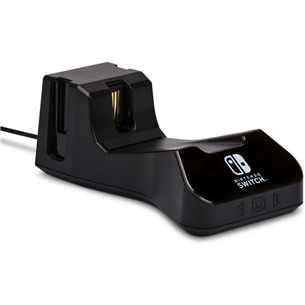 PowerA Nintendo Switch Controller Charging Base, черный - Зарядное устройство для пульта