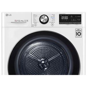 LG, 9 kg, depth 61.5 cm - Clothes Dryer