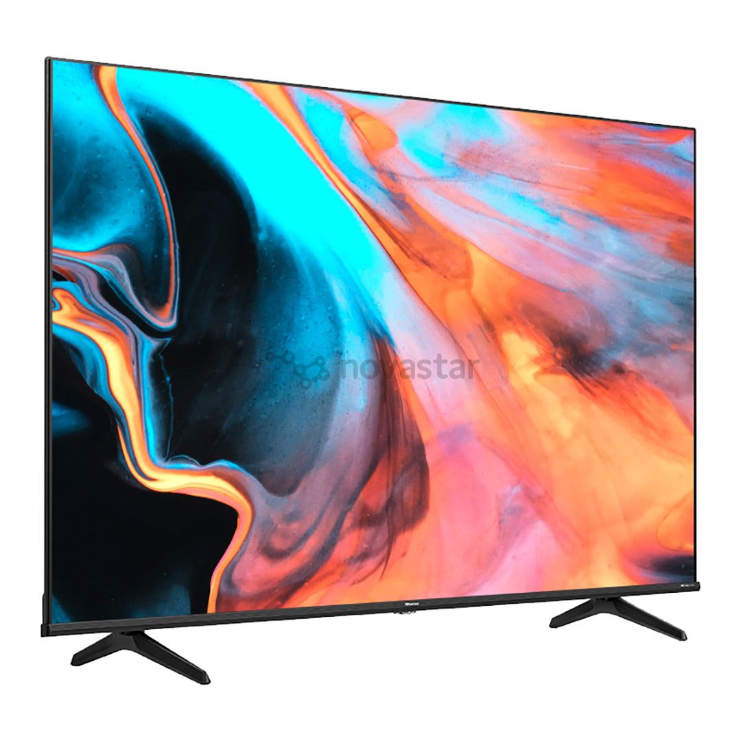 Hisense E7HQ, 43'', 4K UHD, QLED, боковые ножки, черный - Телевизор