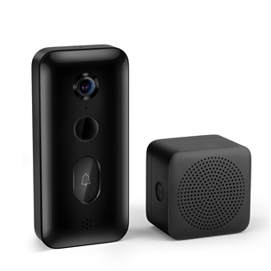 Išmanusis skambutis su kamera Xiaomi Smart Doorbell 3, Wi-Fi, black