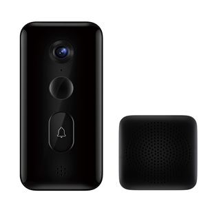 Išmanusis skambutis su kamera Xiaomi Smart Doorbell 3, Wi-Fi, black
