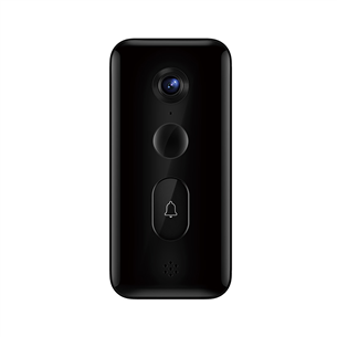 Išmanusis skambutis su kamera Xiaomi Smart Doorbell 3, Wi-Fi, black