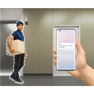 Išmanusis skambutis su kamera Xiaomi Smart Doorbell 3, Wi-Fi, black