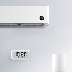 Xiaomi Mi Temperature and Humidity Monitor Clock, белый - Датчик температуры и влажности с часами