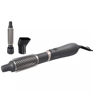 Philips 3000 Series, 800 W, grey - Air styler BHA301/00