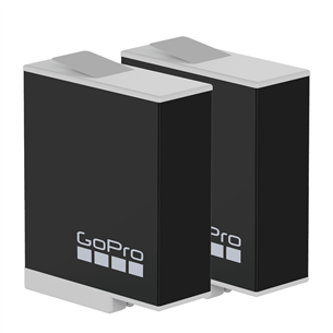 GoPro Enduro Rechargeable Battery 2-Pack, HERO9/10/11/12 - Replaceable battery for camera