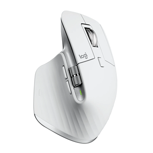 Logitech MX Master 3S, silent, gray - Wireless Optical Mouse for Mac