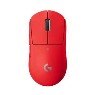 Logitech G Pro X, красный - Беспроводная оптическая мышь