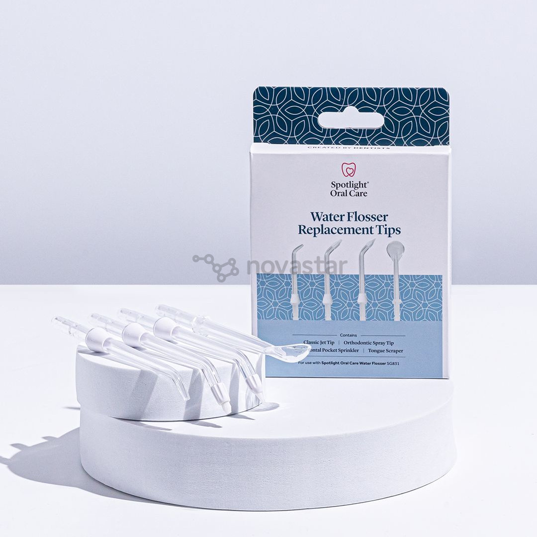 Spotlight, 4 шт., белый - Насадки для ирригатора