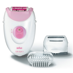 Braun Silk-épil 3, белый/розовый - Эпилятор SE3270