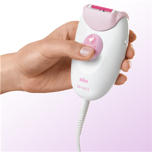Braun Silk-épil 3, baltas - Epiliatorius