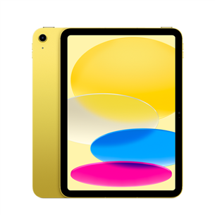 Planšetinis kompiuteris Apple iPad 10.9"(2022) WiFi 64GB, Yellow MPQ23HC/A