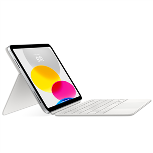 Apple Magic Keyboard Folio for iPad 10, ENG, белый - Клавиатура/чехол