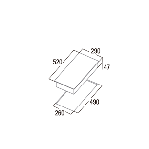 Cata domino, ширина 29 см, без рамы, черный - Интегрируемая керамическая варочная панель