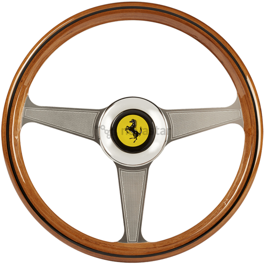 Thrustmaster Ferrari 250 GTO Wheel Add-On, brown - Simulator steering wheel add-on