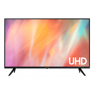 Samsung AU7022, 65'', 4K UHD, LED LCD, боковые ножки, черный - Телевизор