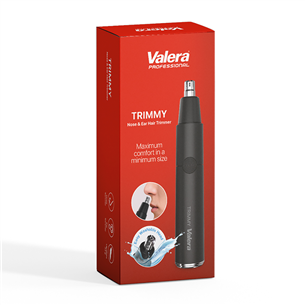 Nosies ir ausų plaukų kirpimo mašinėlė Valera 624.02, Black