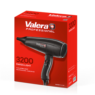Valera Swiss Light 3200, 1600 W, black - Hair dryer
