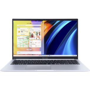 Asus Vivobook 15 M1502, 15,6'', FHD, Ryzen 5, 8 ГБ, 512 ГБ, W11H, серебристый - Ноутбук