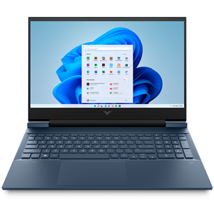 Nešiojamas kompiuteris HP Victus 16-e1002ny, 16.1'', Ryzen 5, 8 GB, 512 GB, RTX3050 Ti, W11H 711W3EA#B1R