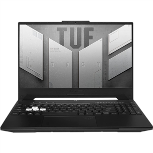 ASUS TUF Dash F15, 15,6", FHD, 300 Гц, i5, 8 ГБ, 512 ГБ, RTX 3050, черный - Ноутбук FX517ZC-HF121W