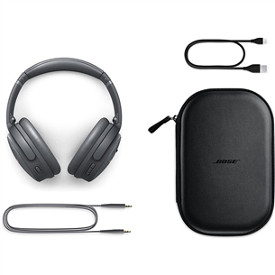 Bose QC 45, grey - Over-ear Wireless Headphones