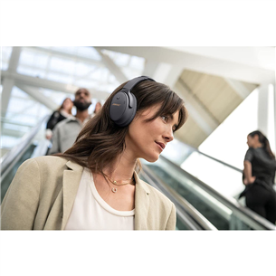 Bose QC 45, серый - Накладные беспроводные наушники