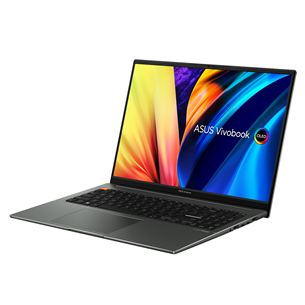 Nešiojamas kompiuteris ASUS Vivobook S 16X, OLED, Intel Core i7-12700H/Iris Xe Graphics/1TB SSD/16 GB RAM/W11H/ENG