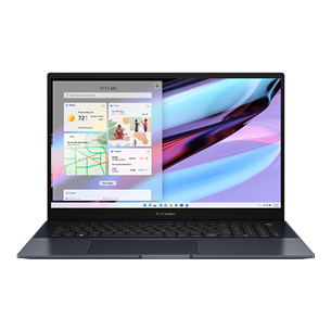 ASUS Zenbook Pro 17, 17,3", FHD, Ryzen 7, 16 ГБ, 1 ТБ, RTX 3050, ENG, черный - Ноутбук