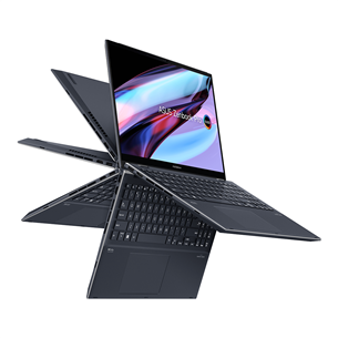 ASUS Zenbook Pro 15 Flip, 15.6", 3K, OLED, 120 Hz, i7, 16 GB, 1 TB, ENG, touch, gray - Notebook