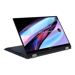 Nešiojamas kompiuteris ASUS Zenbook Pro 15 Flip, OLED, 2.8K, 120 Hz, touch, i7, 16GB, 1TB, ENG