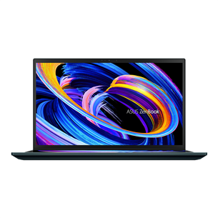 Nešiojamas kompiuteris ASUS Zenbook Pro Duo 15 OLED, Intel Core i7-12700H/GeForce® RTX 3060/1TB SSD/32 GB RAM/W11P/ENG